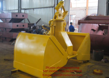 Chiny Construction Equipments Excavator Clamshell Hydraulic Grab Bucket Customized Color dostawca