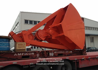 Chiny Professional Mechanical Grabs for Discharge Bulk Crane , Four Rope Clamshell Grab for Nickel Ore dostawca